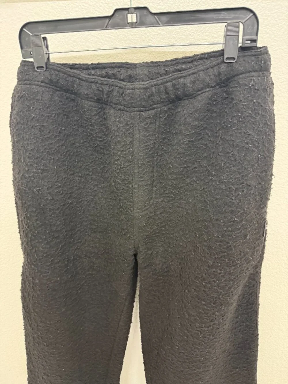 Stüssy Casentino Wool Black Fleece Sweatpants